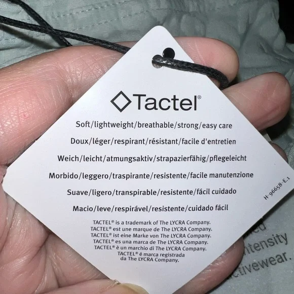 NWT MONO B Textured Jacquard Leopard Tummy Control Double Layered Leggings - Picture 5 of 9